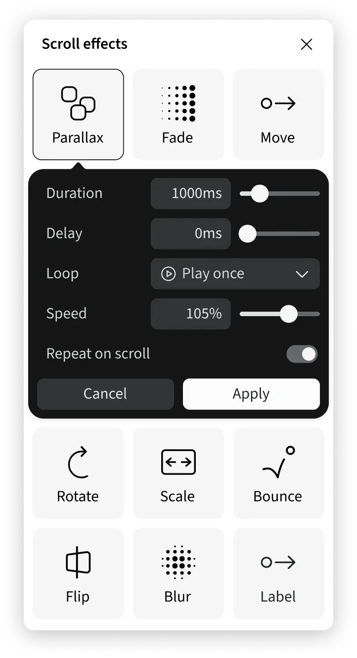 inspector panel ui
